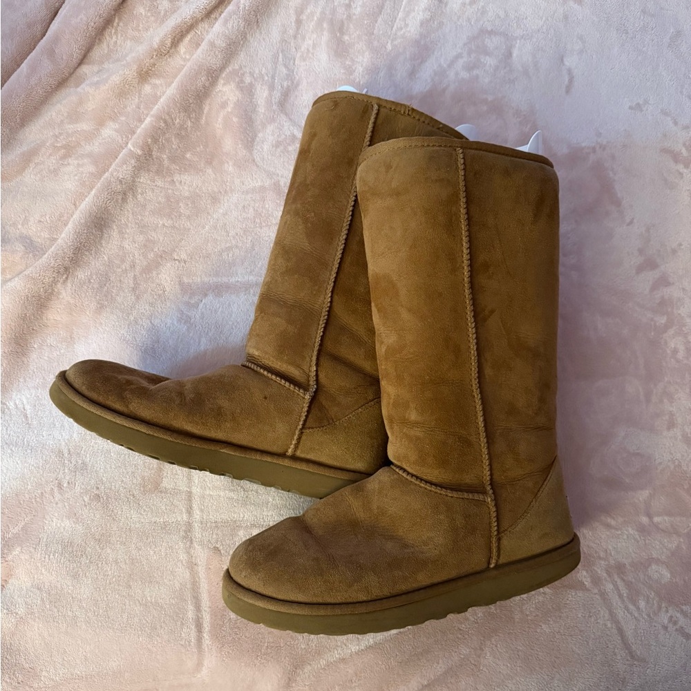 UGG Tan Suede Boots